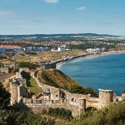 Beautiful aerial shot from North Yorks Challenge event