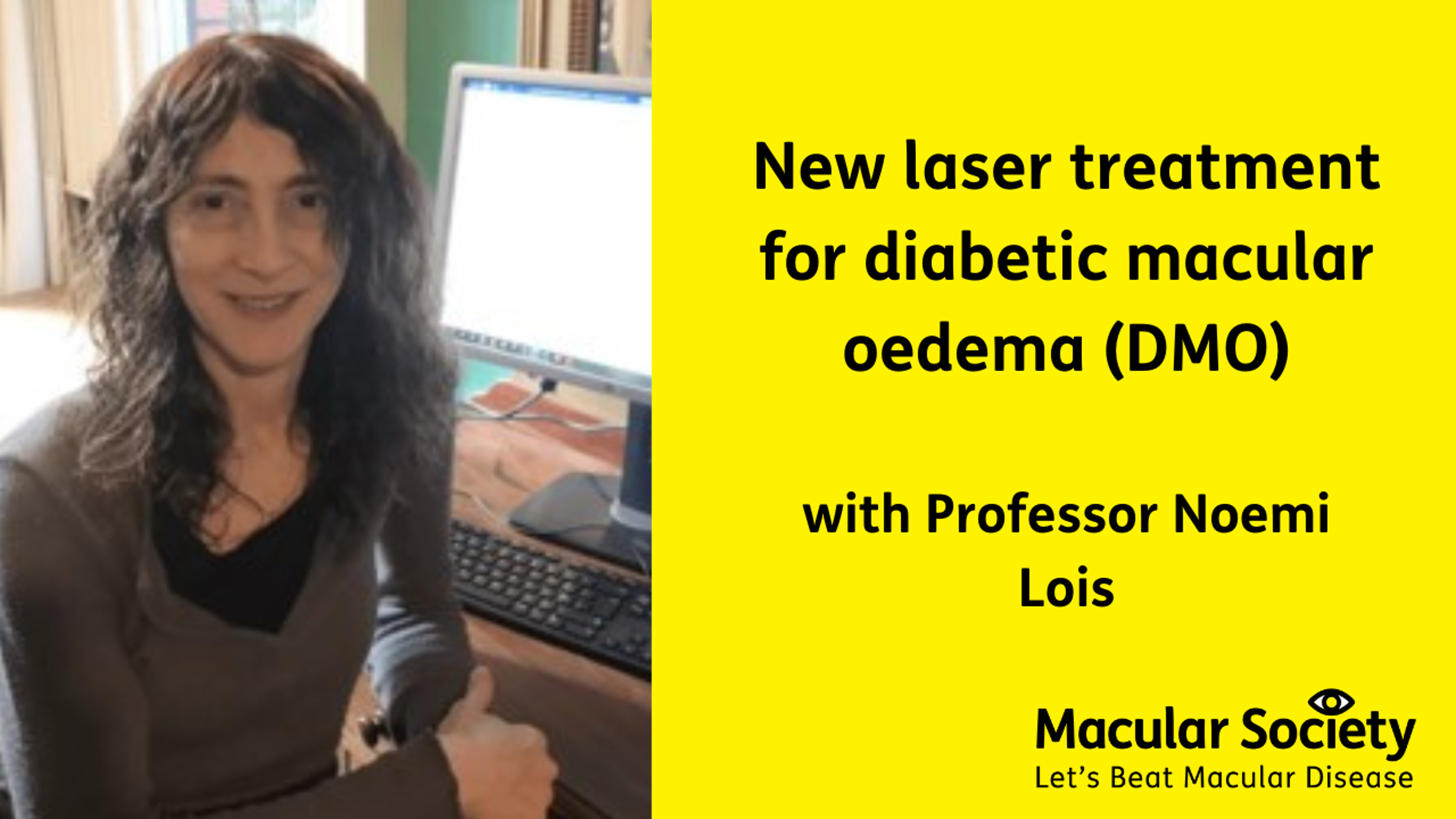 New laser treatment for diabetic macular oedema DMO webinar