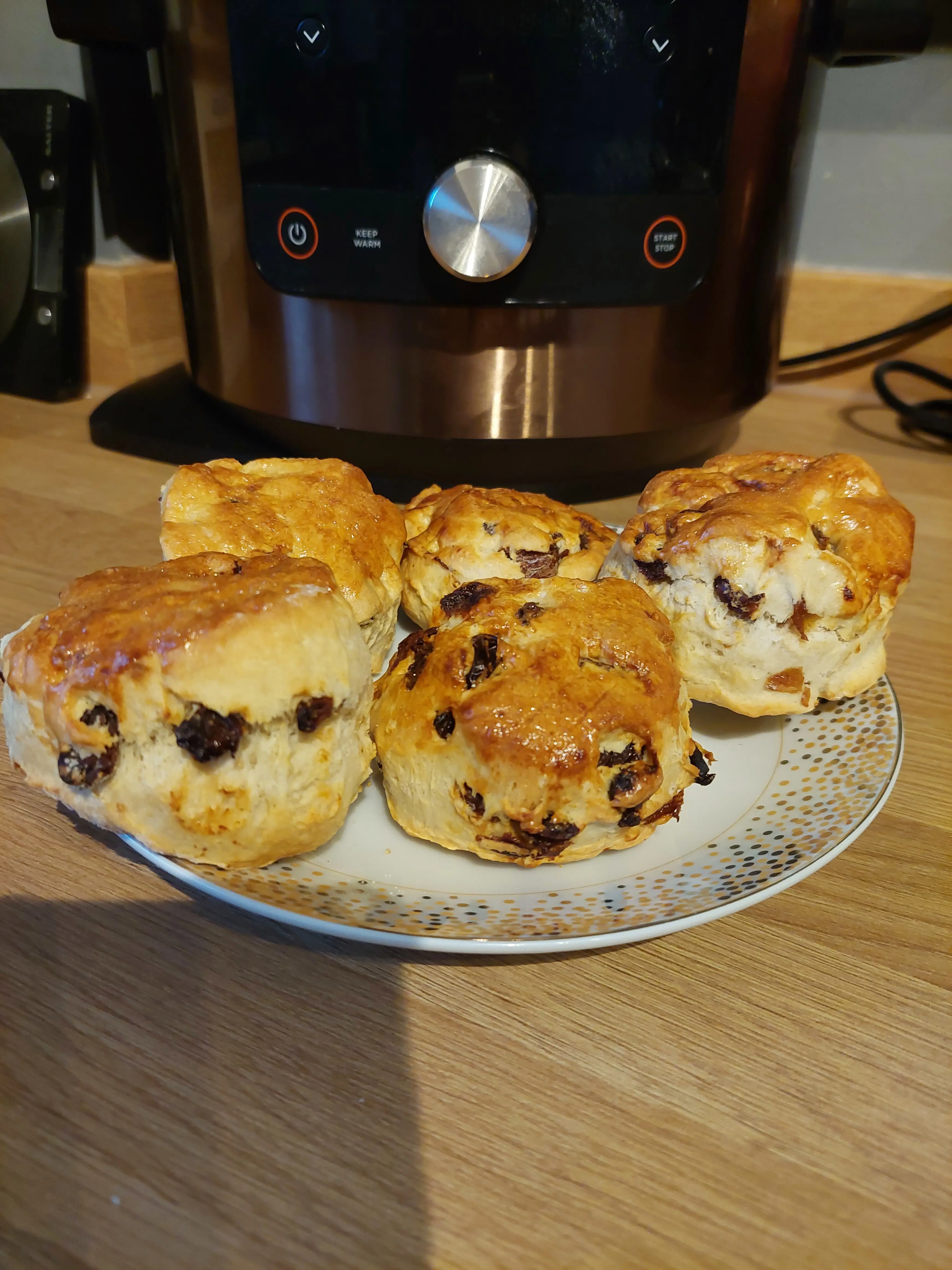 Sam's air fryer scones