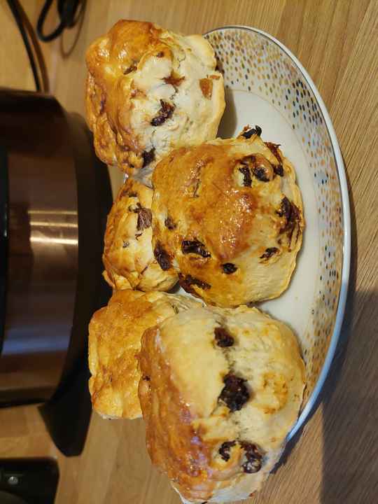 Sam's air fryer scones