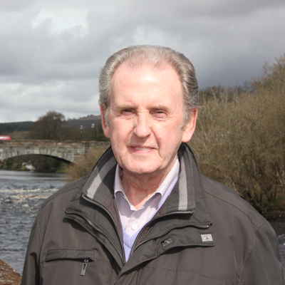 Volunteer, Charlie Bennett smiling