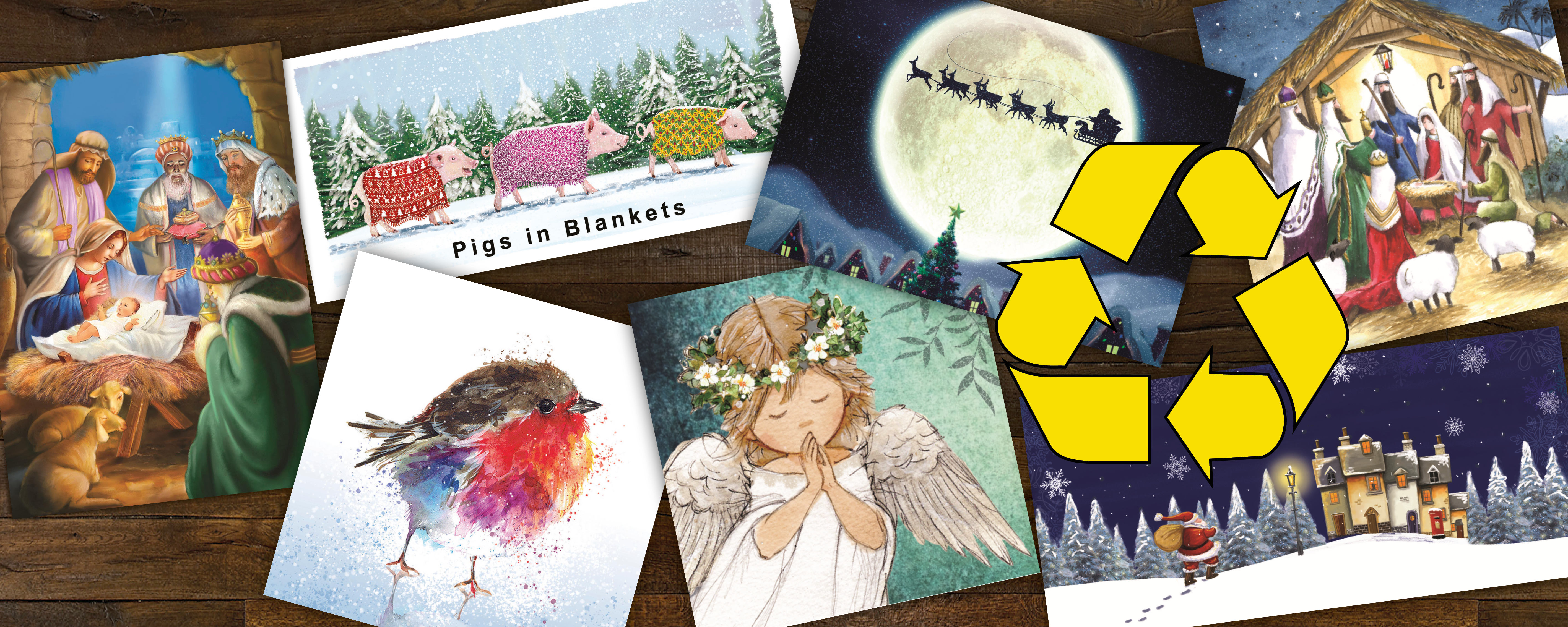 Recycle your unwanted Christmas cards primary image