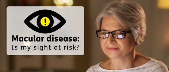 risk checker: is my sight at risk? woman on laptop