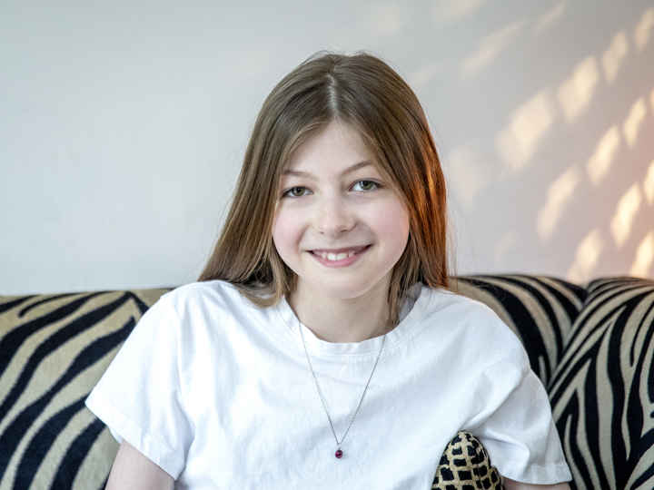 Freya smiling