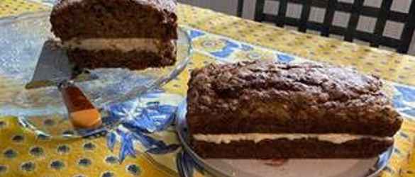 Julie's corgette and lemon cake