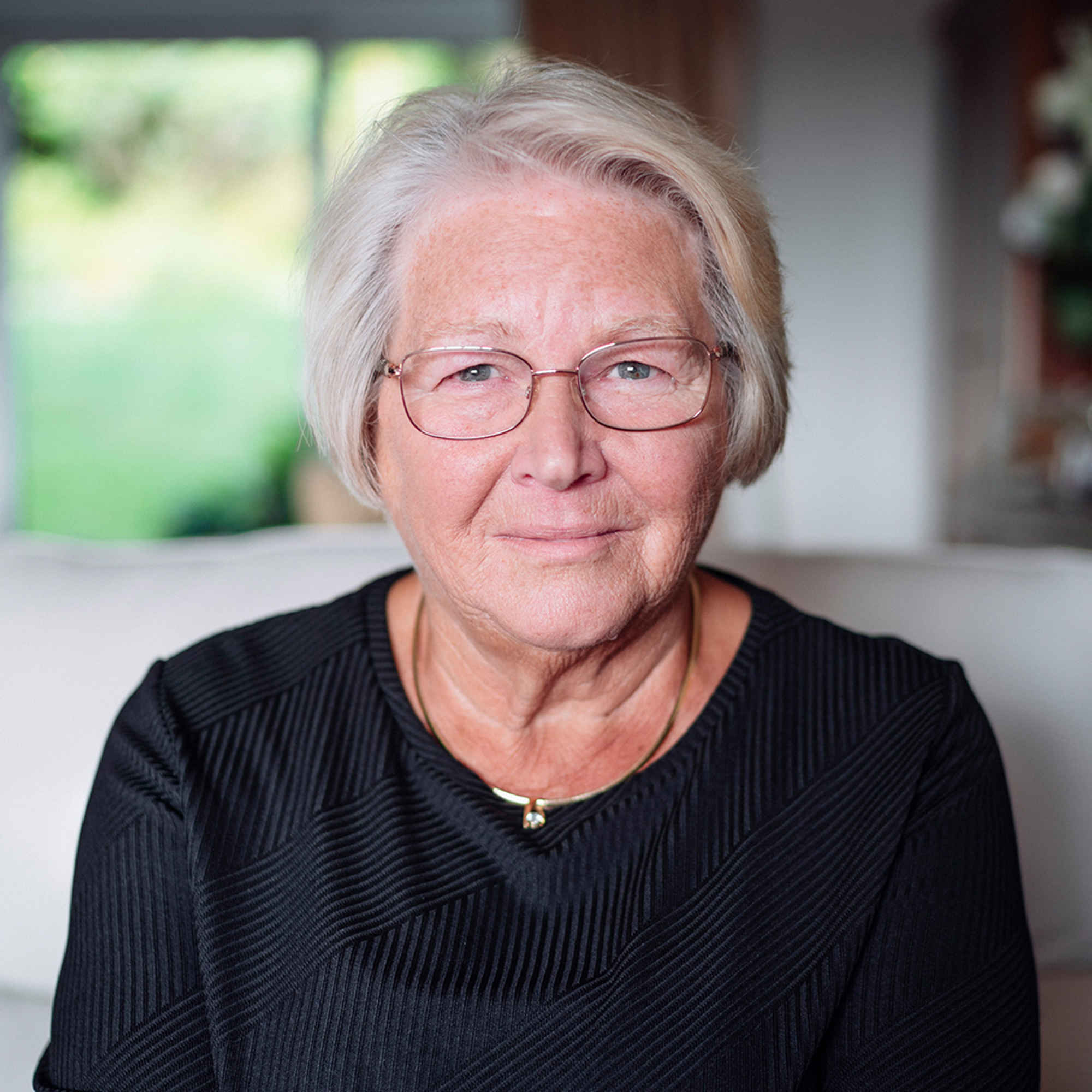 kate Healings looking into camera