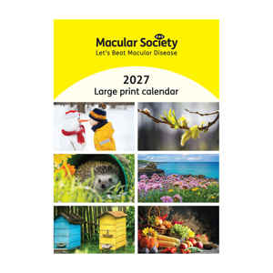 Picture of Large print 2027 calendar