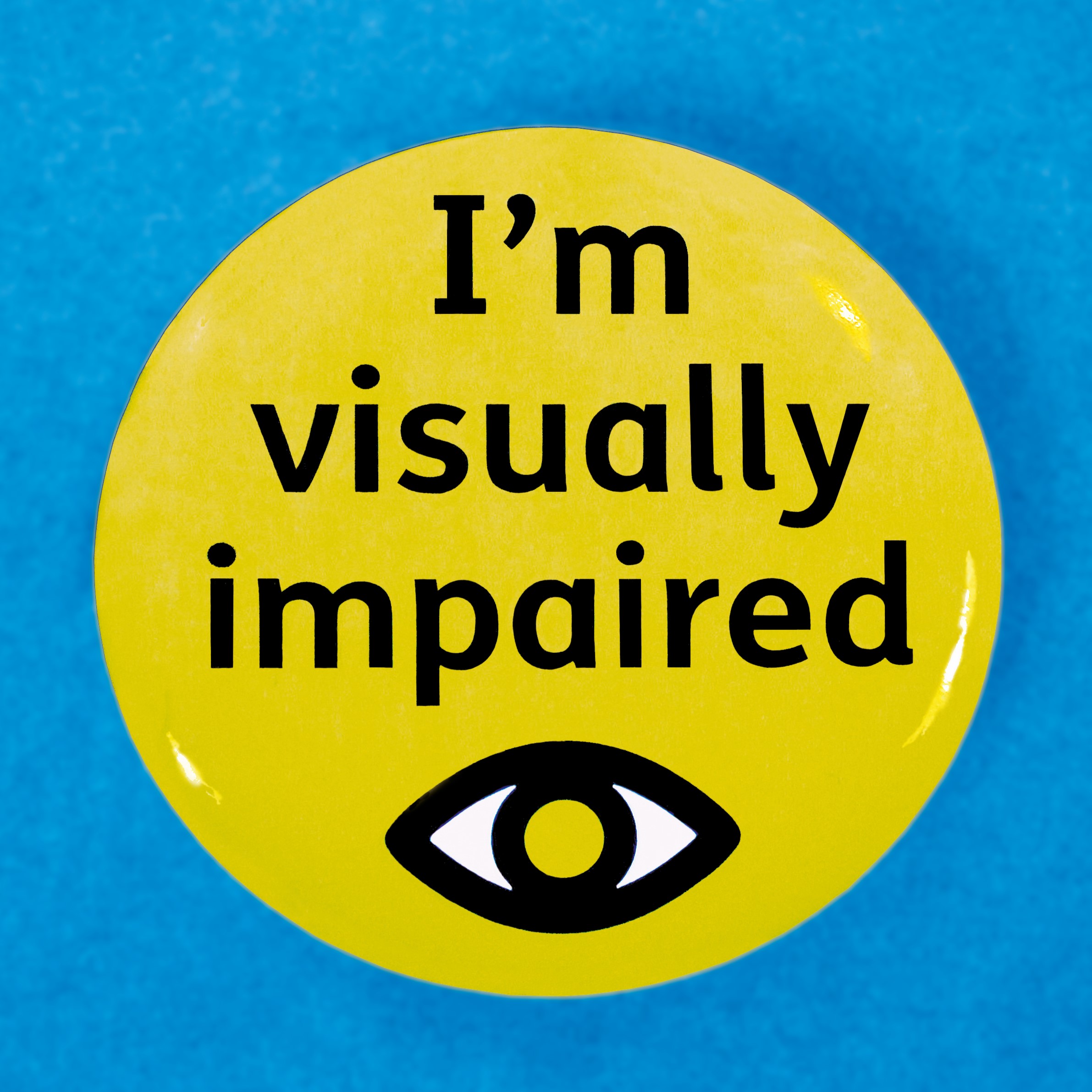 Visual impairment badge - Macular Society