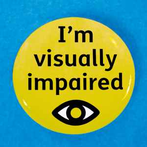 Picture of Visual impairment badge