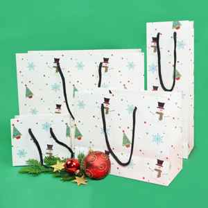 White Gift Bags set 2