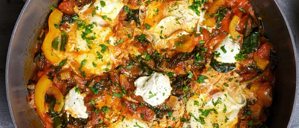 Baked eggs recipe