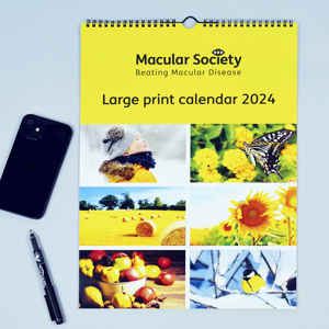 Picture of Large print 2024 calendar